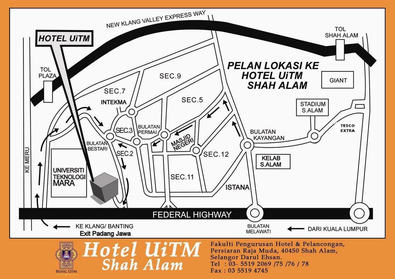 Hotel Uitm シャー・アラム エクステリア 写真